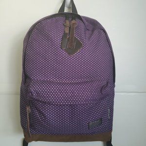 K-ZONE Backpack polka dot pattern purple white brown high end detail core series